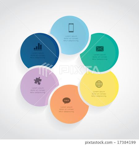 Modern infographics 6 options Modern infographics 6 options 17384199