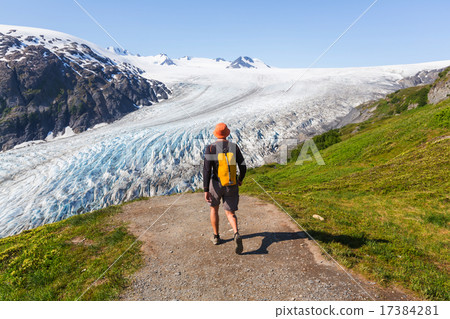Hike in Exit glacier Hike in Exit glacier 17384281