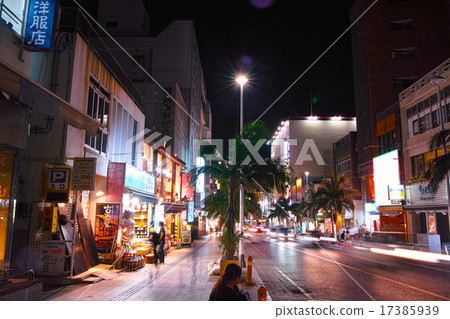 那霸國際街道夜視圖 那霸國際街道夜視圖 17385939