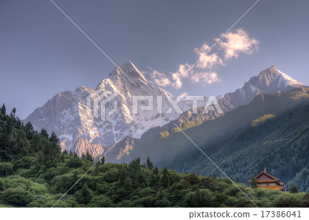 Four girls' mountain summer 17386041