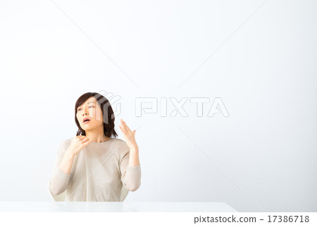 Female Hot Fire Breath Sweat Housewife Middle Generation Middle Age Women's Everyday Wear Women's physical condition malfunction 17386718