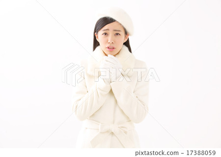A cold young lady A cold young lady 17388059