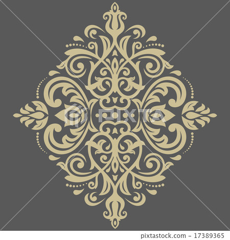 Oriental Abstract Vector Pattern Oriental Abstract Vector Pattern 17389365