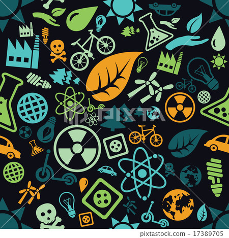 ecology seamless pattern ecology seamless pattern 17389705
