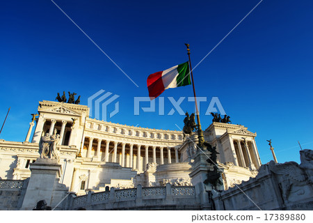 Monument Vittorio Emanuele II, Rome, Italy 17389880
