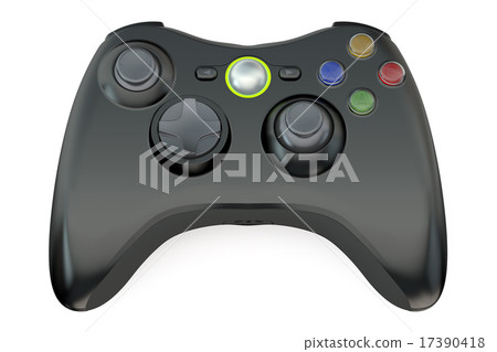 black game controller black game controller 17390418