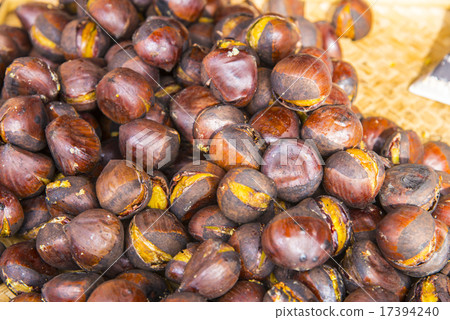 Grilled chestnuts from Tamba Grilled chestnuts from Tamba 17394240