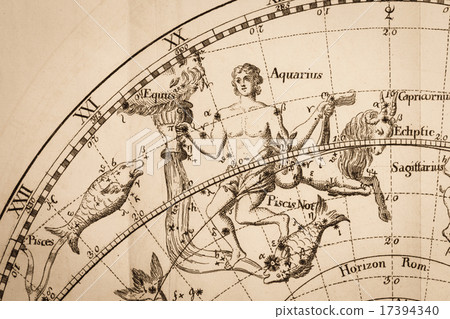 古色古香的天文地圖 17394340