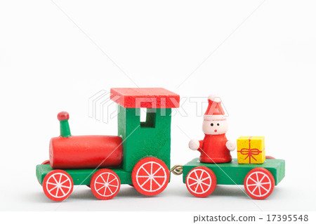 Train and Santa Claus toy Train and Santa Claus toy 17395548