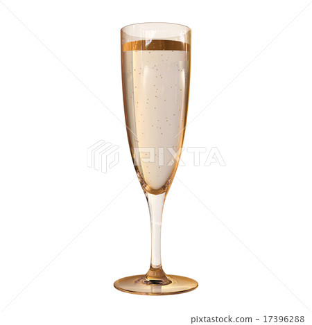 Champagne glass 17396288