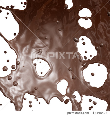 Splash of Hot Chocolate. Splash of Hot Chocolate. 17398425