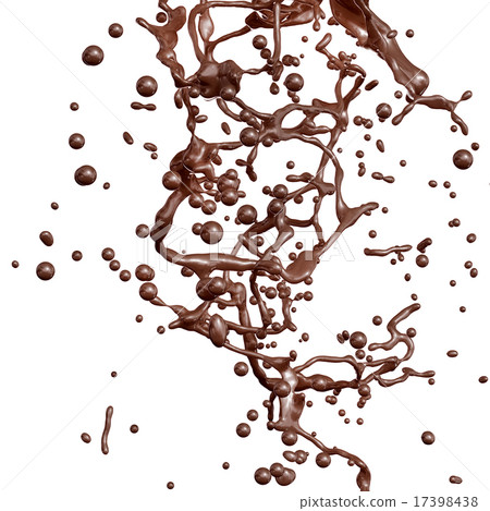 Splash of Hot Chocolate. Splash of Hot Chocolate. 17398438