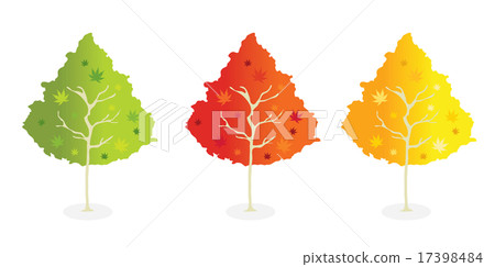 秋天的樹葉 17398484
