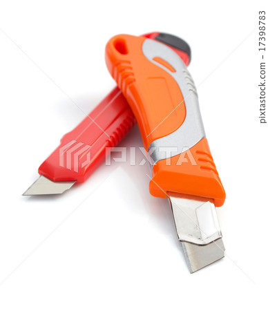 paper knife isolated on white 17398783
