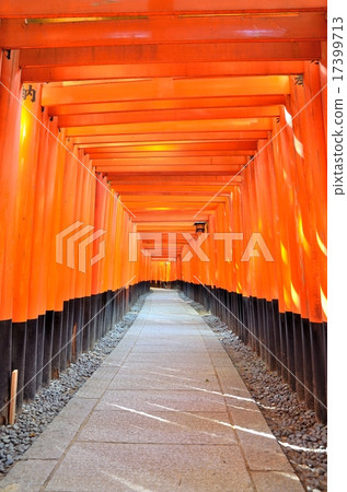 京都伏見稻荷大社千本鳥居 京都伏見稻荷大社千本鳥居 17399713