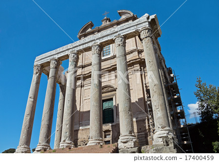 The church of San Lorenzo in Miranda, Rome, Italy The church of San Lorenzo in Miranda, Rome, Italy 17400459