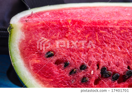 Red texture of sweet watermelon Red texture of sweet watermelon 17401701