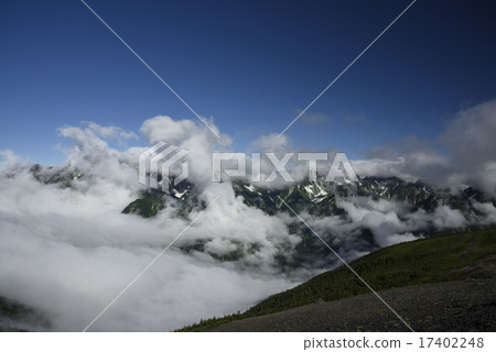 穗高山雲（位置：蝴蝶山） 17402248