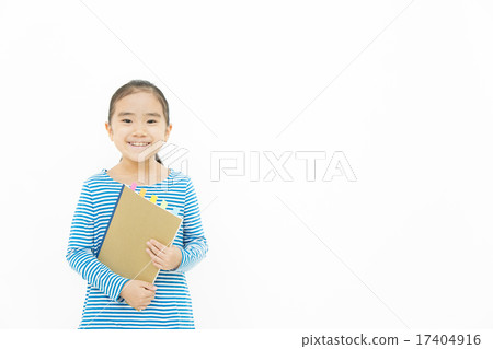 A girl with a note 17404916