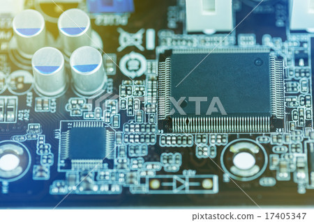 electrical circuit mother board from computer electrical circuit mother board from computer 17405347