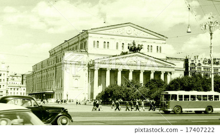 Moscow The Bolshoi Theatre building 1962 Moscow The Bolshoi Theatre building 1962 17407222
