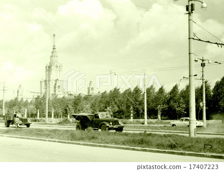 Moscow Highrise building on Kotelnicheskaya 1962 17407223