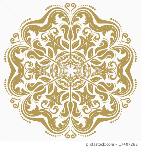 Damask Vector Oriental Pattern 17407268