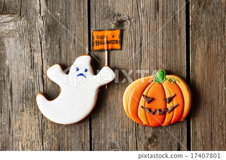 Halloween homemade gingerbread cookies Halloween homemade gingerbread cookies 17407801