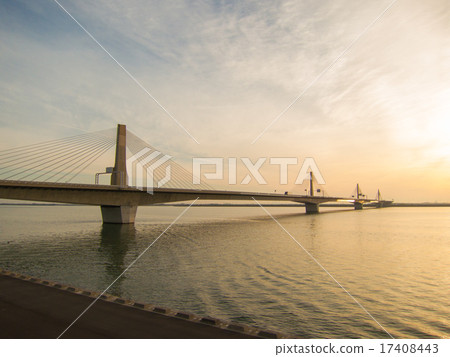 twinkle kisogawa bridge stock photo 17408443 pixta