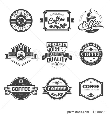 Coffee Vintage Logo  17408538