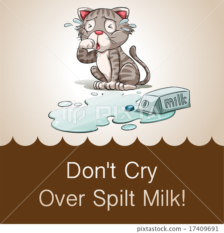 Don't cry over spilt milk 17409691
