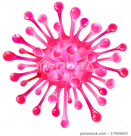 Freeform of pink shape 17409805
