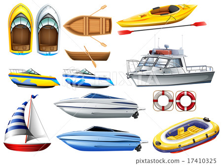 Boats and varying sizes Boats and varying sizes 17410325