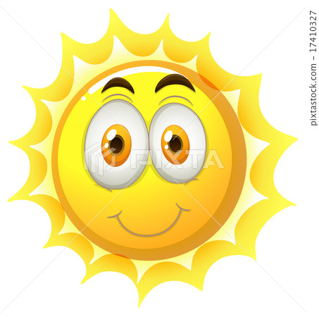 Happy face on the sun 17410327