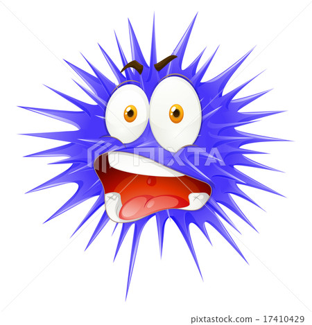 Thorny ball with face Thorny ball with face 17410429