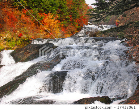 Nikko crown waterfall middle part 17412061