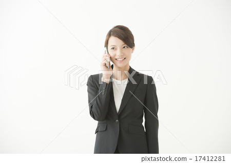 Women calling (suits 20's) Women calling (suits 20's) 17412281