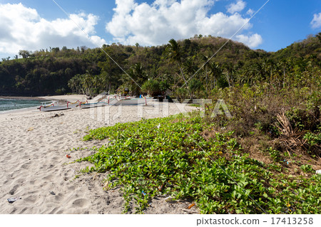 famous Crystal beach at Nusa Penida island famous Crystal beach at Nusa Penida island 17413258