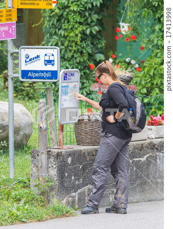 LENK, SWITZERLAND - JULY 23, 2015 17413998