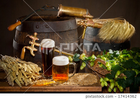 beer with raw material for beer production beer with raw material for beer production 17414362