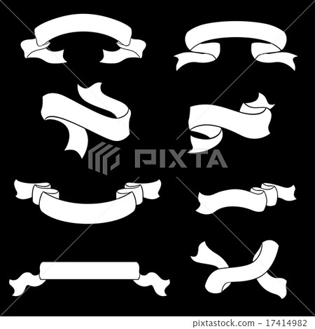 White ribbon set White ribbon set 17414982