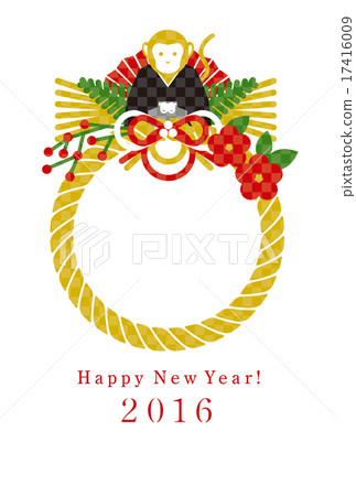 New Year's card K 2016 (no text) 17416009