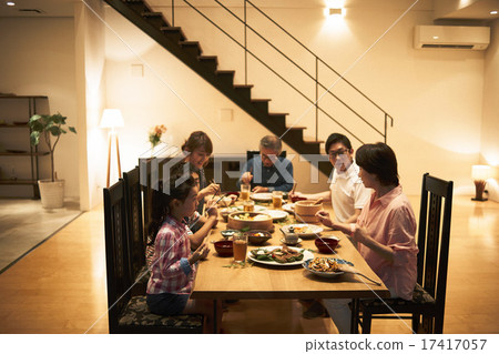 Family friends with meals Family friends with meals 17417057