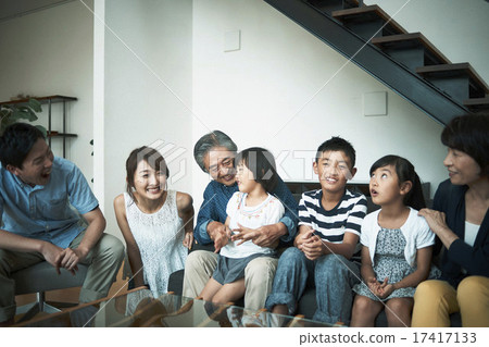 Family spent at home 17417133