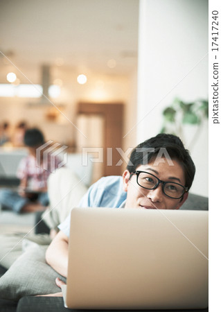 Family spent at home Family spent at home 17417240
