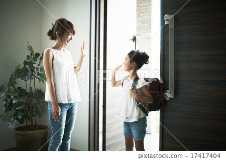 Family spent at home Family spent at home 17417404