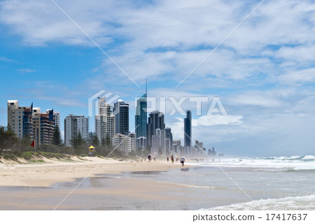 Gold Coast beach Gold Coast beach 17417637