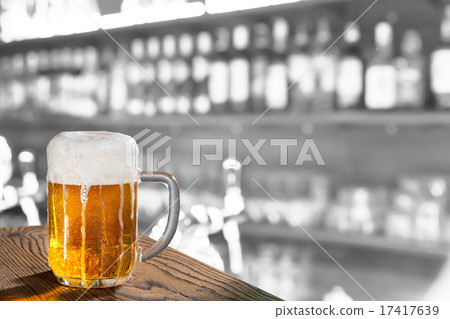 glass of beer in the pub glass of beer in the pub 17417639