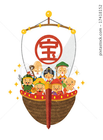 七個幸運神和寶藏船 17418152