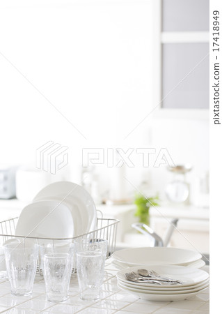 Kitchen background Kitchen background 17418949
